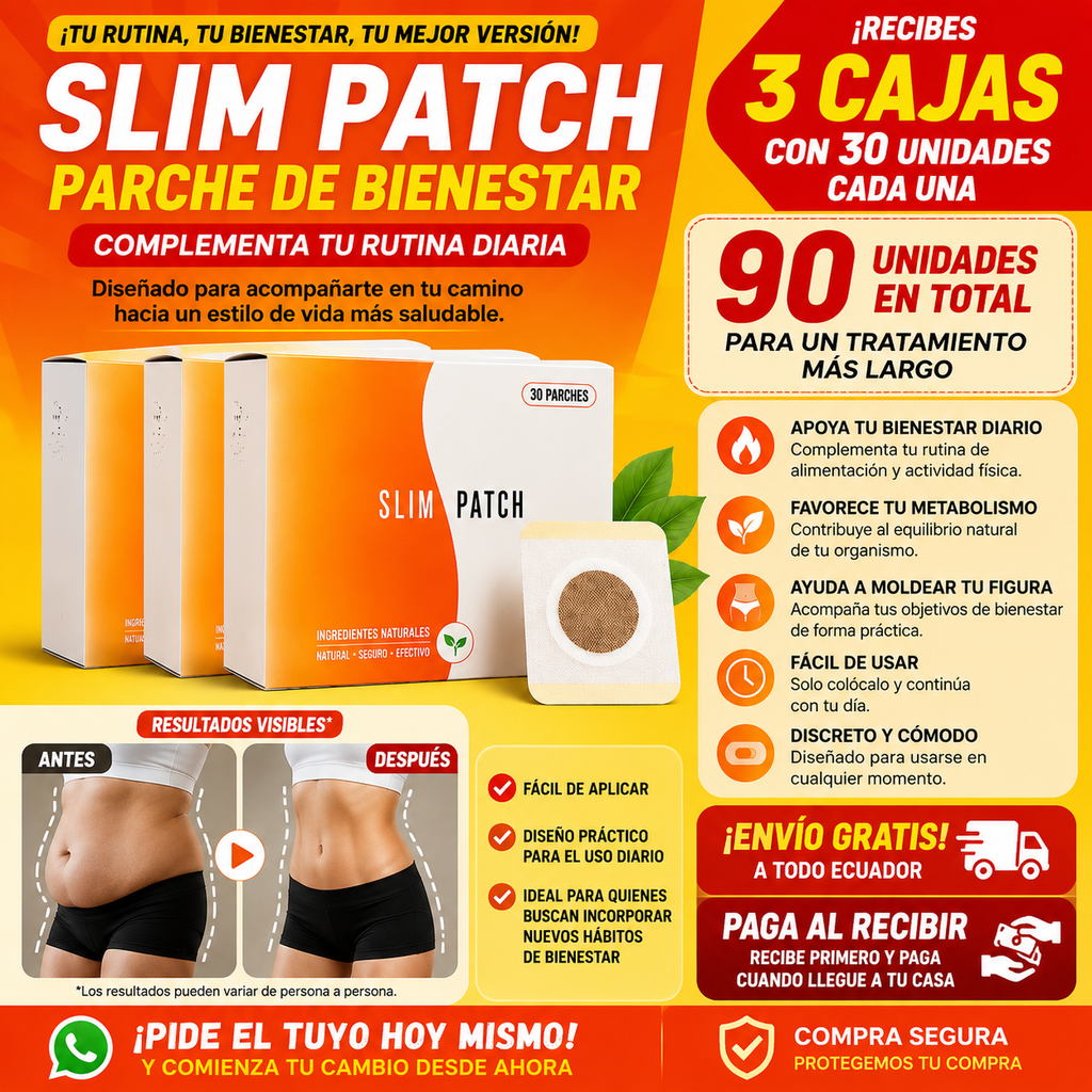 Parche de Bienestar Diario 3x1