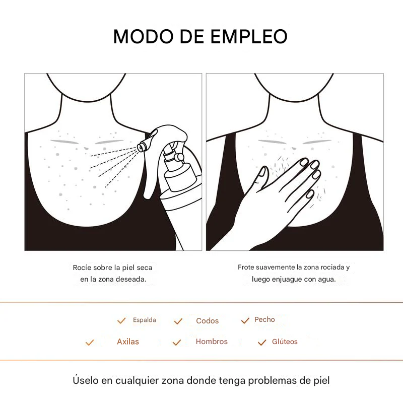 Exfoliante Melaxin - Para Aclarar Partes Oscuras - Fórmula Cúrcuma