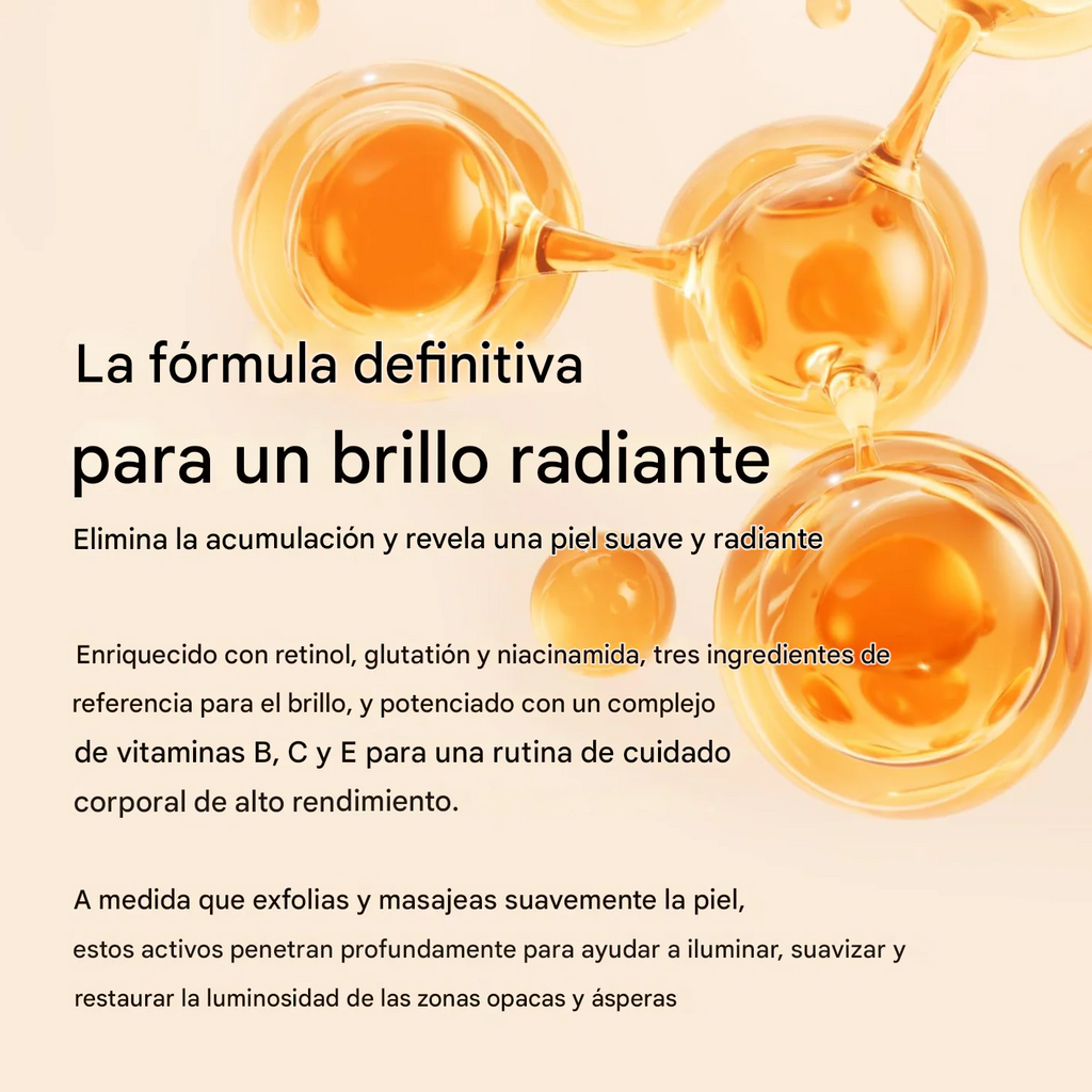 Exfoliante Melaxin - Para Aclarar Partes Oscuras - Fórmula Cúrcuma